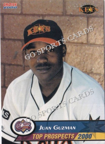 2000 Carolina League Top Prospects Juan Guzman