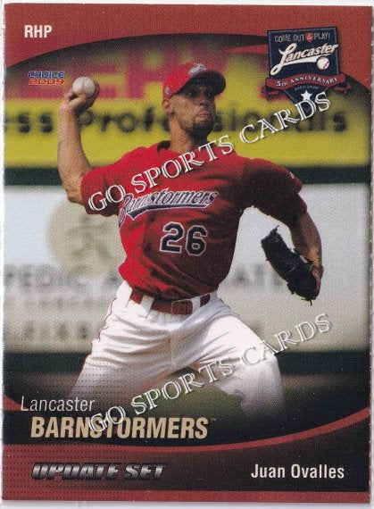 2009 Lancaster Barnstormers Update Perforated Juan Ovalles