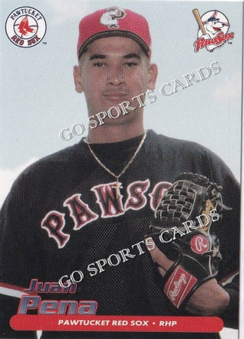 2001 Pawtucket Red Sox Juan Pena