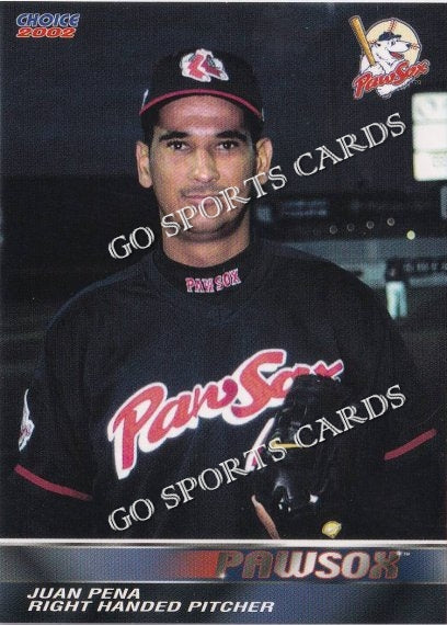 2002 Pawtucket Red Sox Juan Pena