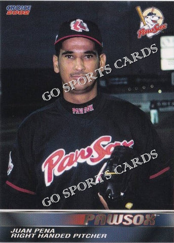 2002 Pawtucket Red Sox Juan Pena