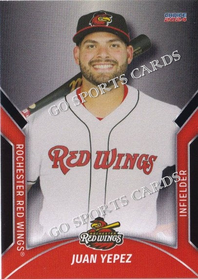 2024 Rochester Red Wings Juan Yepez