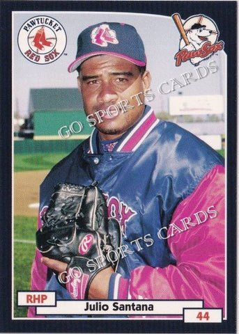 2000 Pawtucket Red Sox Julio Santana