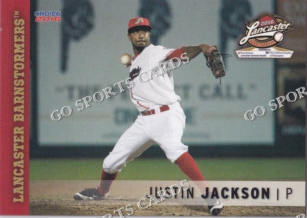 2016 Lancaster Barnstormers Justin Jackson