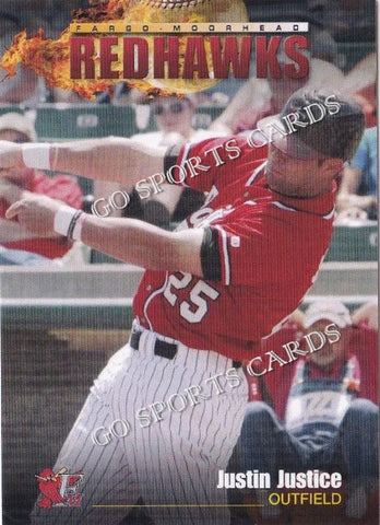 2009 Fargo Moorhead RedHawks Justin Justice