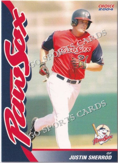 2004 Pawtucket Red Sox Justin Sherrod