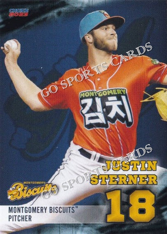 2023 Montgomery Biscuits Justin Sterner