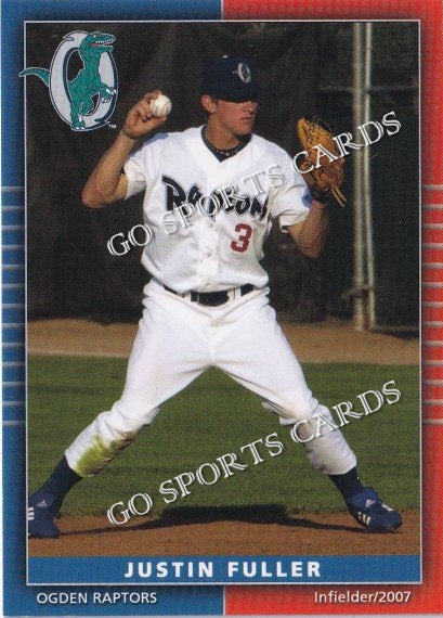 2007 Ogden Raptors Justin Fuller