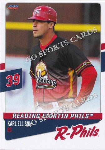 2024 Reading Fightin Phils Karl Ellison