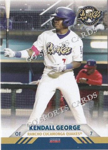 2024 Rancho Cucamonga Quakes Kendall George