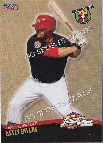 2015 Lancaster Barnstormers Kevin Rivers