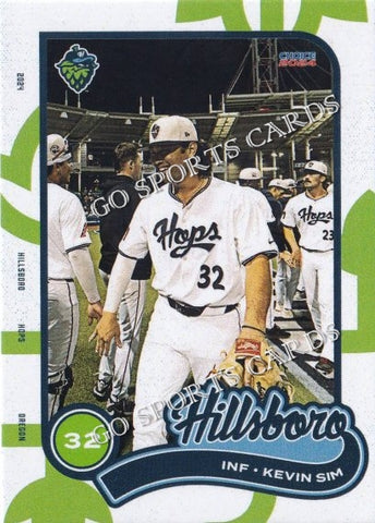 2024 Hillsboro Hops Kevin Sim