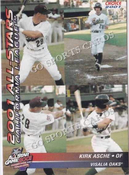 2001 California Carolina League All Star Game Kirk Asche