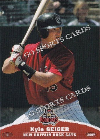 2007 New Britain Rock Cats Kyle Geiger