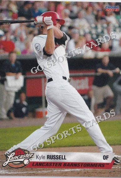 2013 Lancaster Barnstormers Kyle Russell