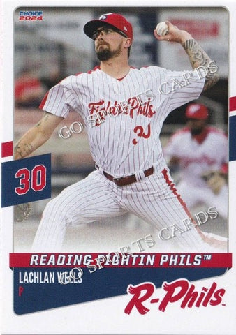 2024 Reading Fightin Phils Lachlan Wells