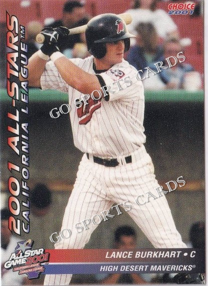 2001 California Carolina League All Star Game Lance Burkhart