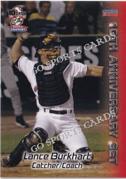 2014 Lancaster Barnstormers 10th Anniversary Lance Burkhart