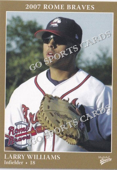 2007 Rome Braves Larry Williams