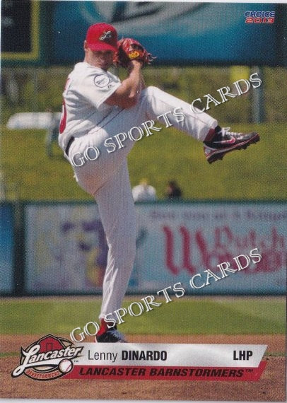 2013 Lancaster Barnstormers Lenny Dinardo