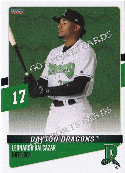 2024 Dayton Dragons Leonardo Leo Balcazar