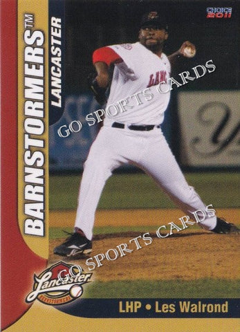 2011 Lancaster Barnstormers Les Walrond