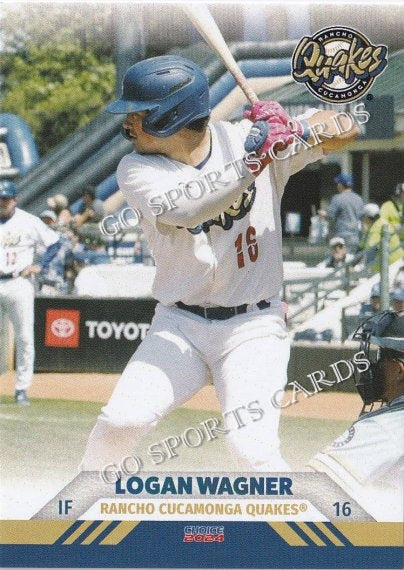 2024 Rancho Cucamonga Quakes Logan Wagner