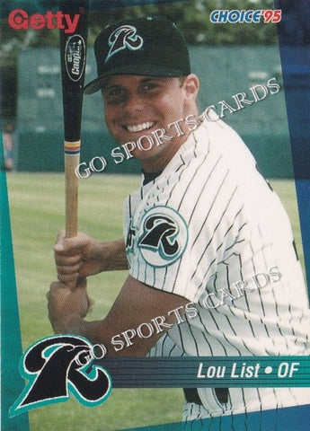 1995 New Haven Ravens Lou List