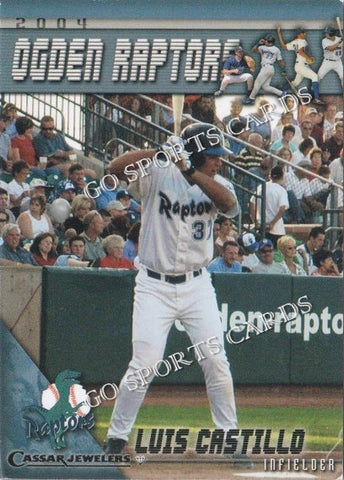 2004 Ogden Raptors Luis Castillo