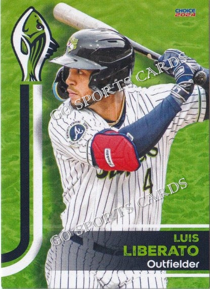 2024 Gwinnett Stripers Luis Liberato