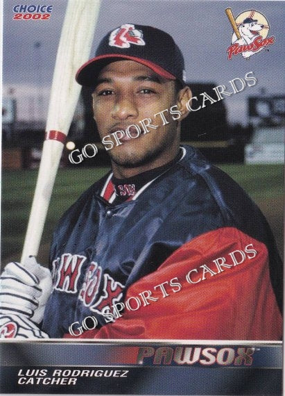 2002 Pawtucket Red Sox Luis Rodriguez