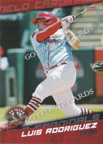 2024 Springfield Cardinals Luis Rodriguez