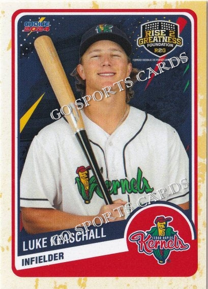 2024 Cedar Rapids Kernels Luke Keaschall