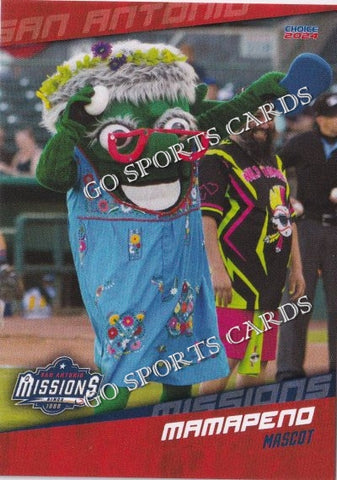 2024 San Antonio Missions Mamapeno Mascot