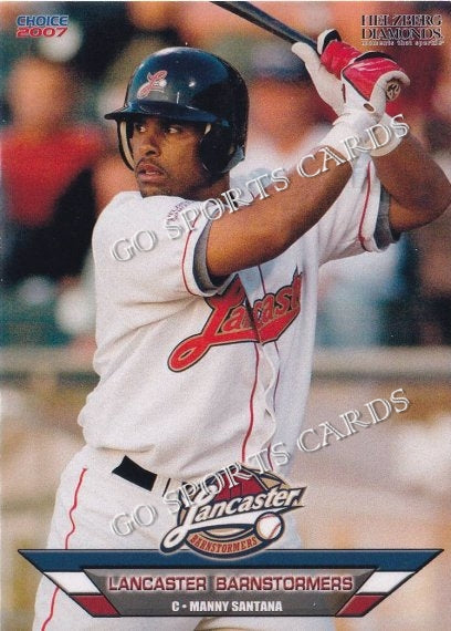 2007 Lancaster Barnstormers Manny Santana