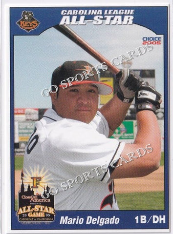 2005 California Carolina League All Star Game Mario Delgado