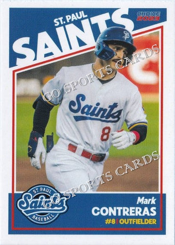 2023 St Paul Saints Mark Contreras