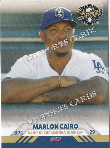 2024 Rancho Cucamonga Quakes Marlon Cairo