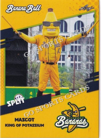 2024 Savannah Bananas SPLIT Mascot