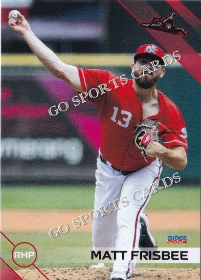 2024 Richmond Flying Squirrels Matt Frisbee