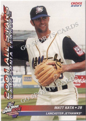 2001 California Carolina League All Star Game Matt Kata