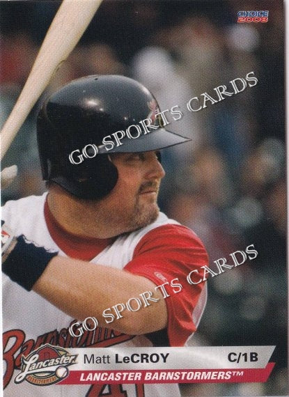 2008 Lancaster Barnstormers Matt LeCroy