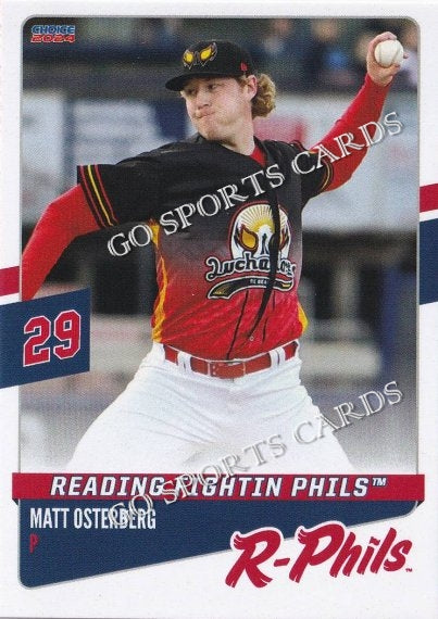 2024 Reading Fightin Phils Matt Osterberg