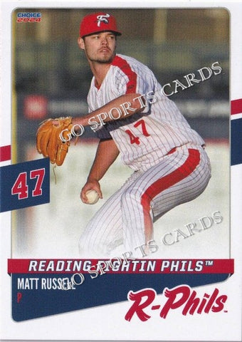 2024 Reading Fightin Phils Matt Russell