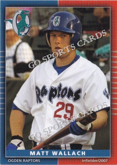 2007 Ogden Raptors Matt Wallach