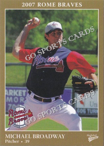 2007 Rome Braves Michael Broadway