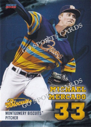 2023 Montgomery Biscuits Michael Mercado