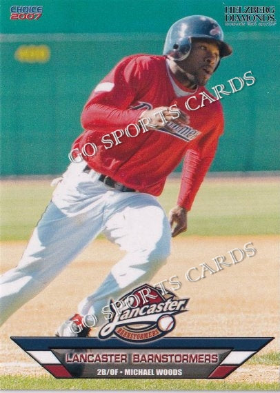 2007 Lancaster Barnstormers Michael Woods