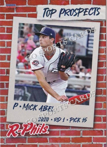 2023 Reading Figntin Phils Top Prospects Mick Abel