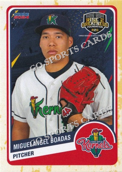 2024 Cedar Rapids Kernels Miguelangel Boadas